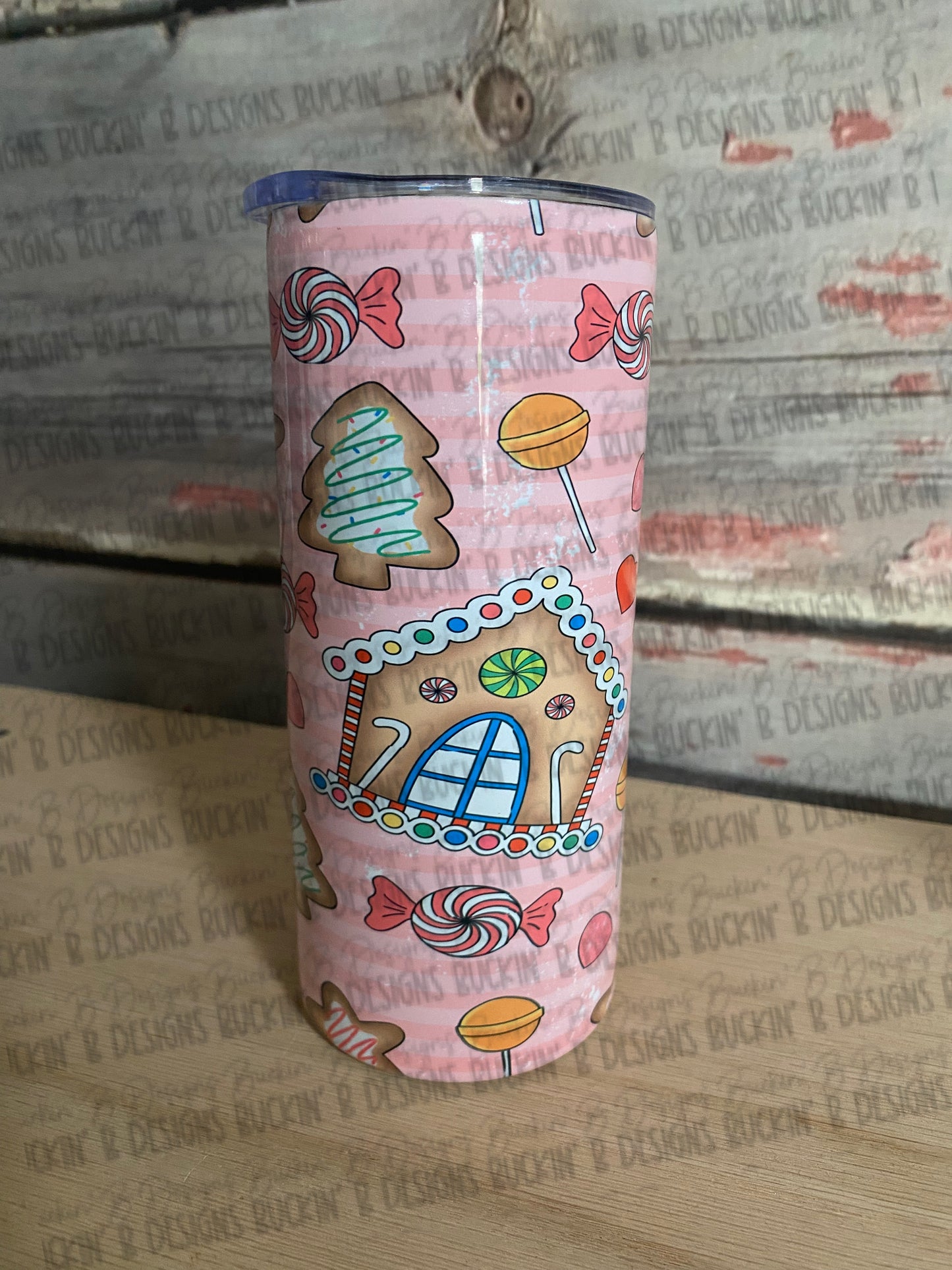 Gingerbread 12oz Tumbler