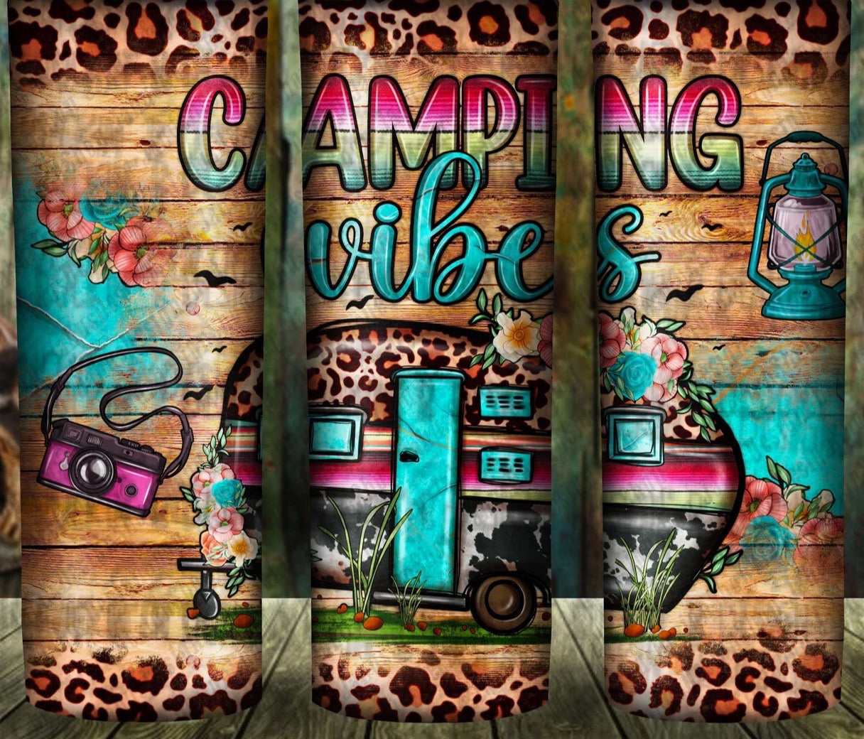 Camping Vibes Tumbler