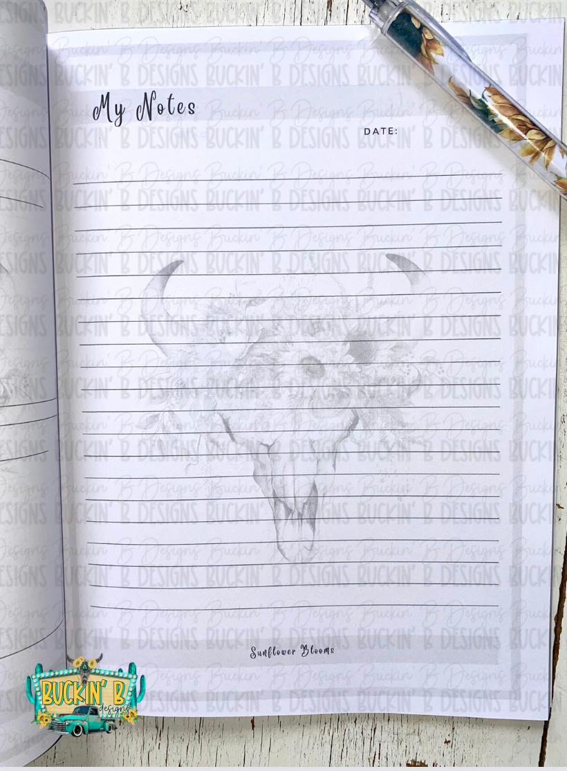 Sunflower Blossoms Notebook sale