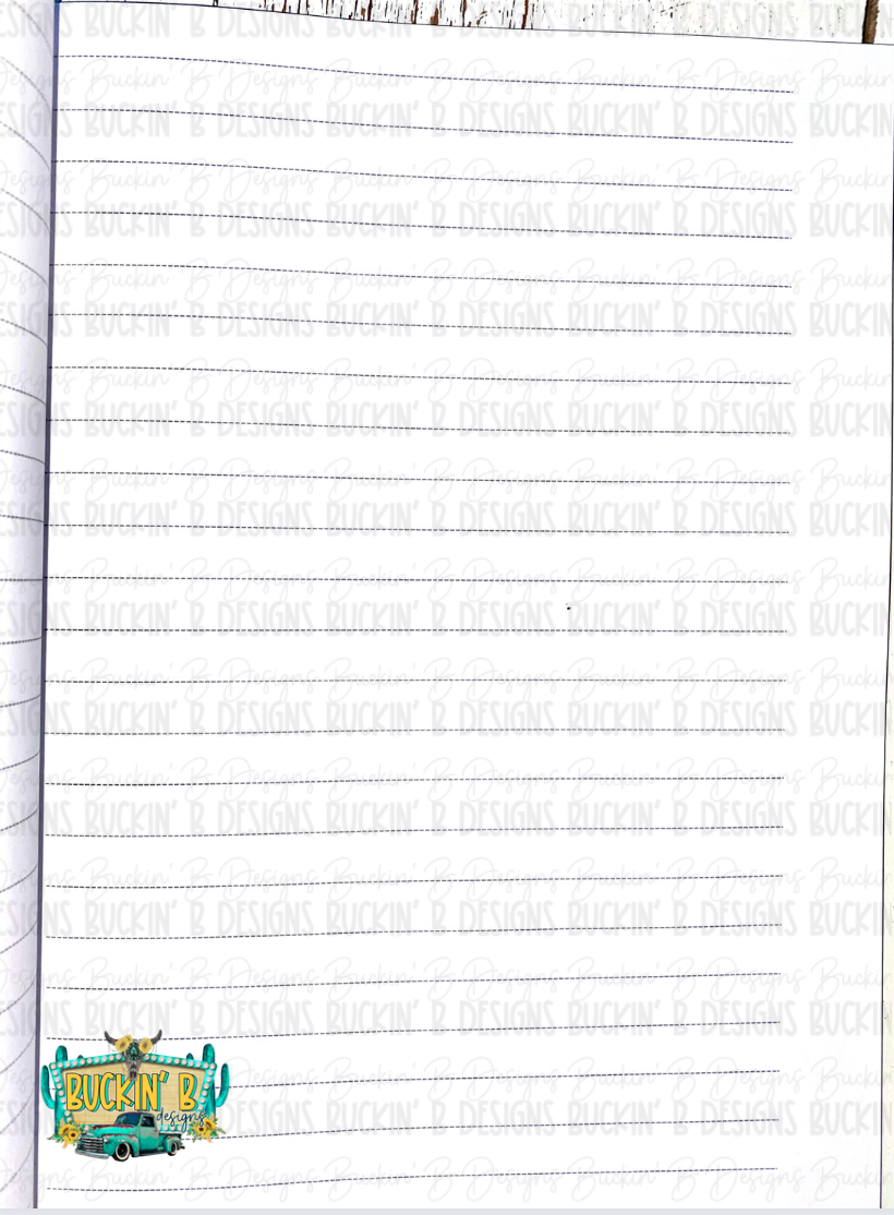 Serape Skull Notebook sale