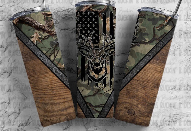 Camo Hunting Tumblers