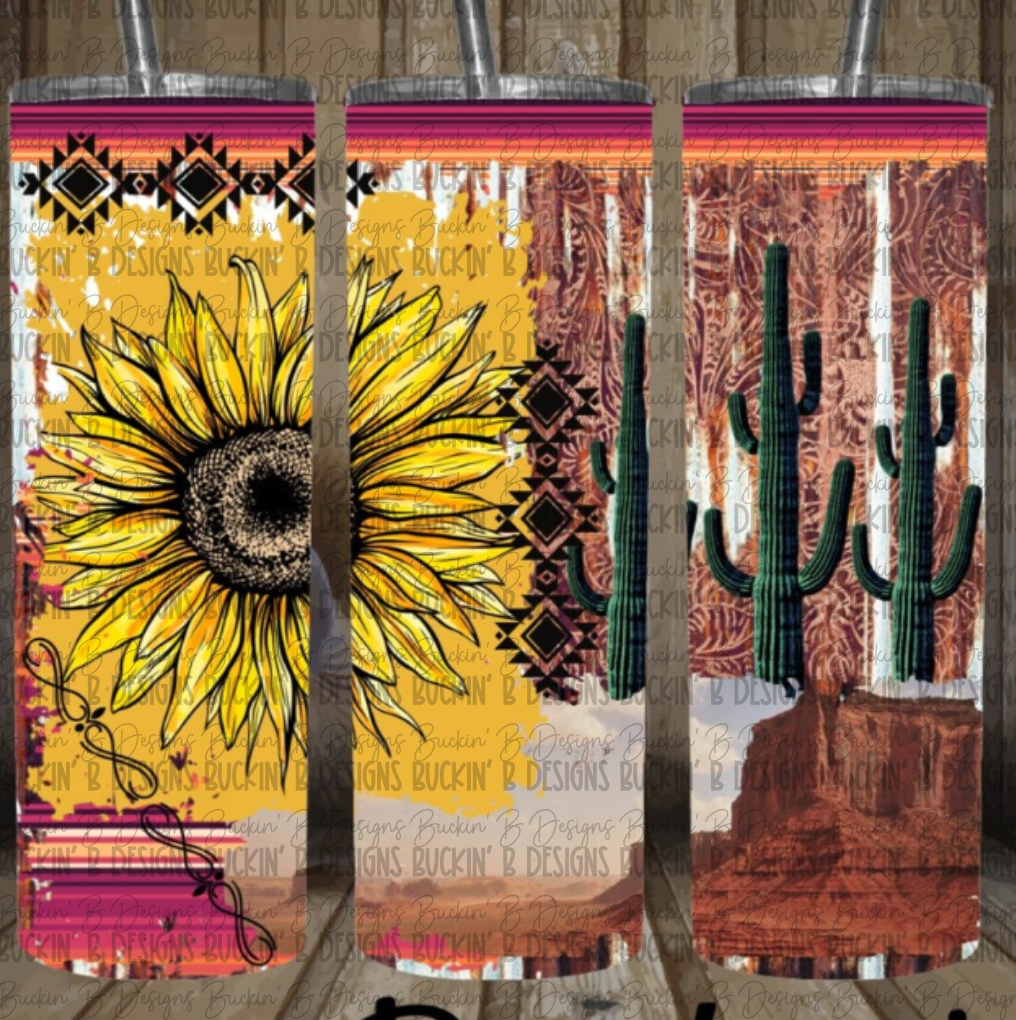 Desert Sunflower Tumbler