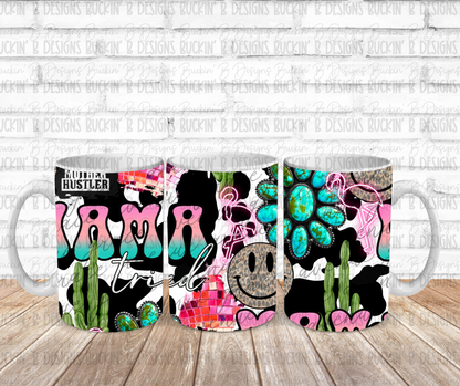 15oz Ceramic Coffee Mug - Varied Designs