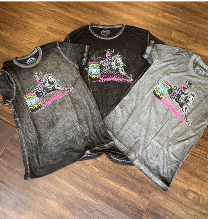Barrel Racer tee stk