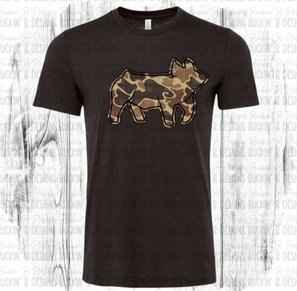 Camo Pig shirt