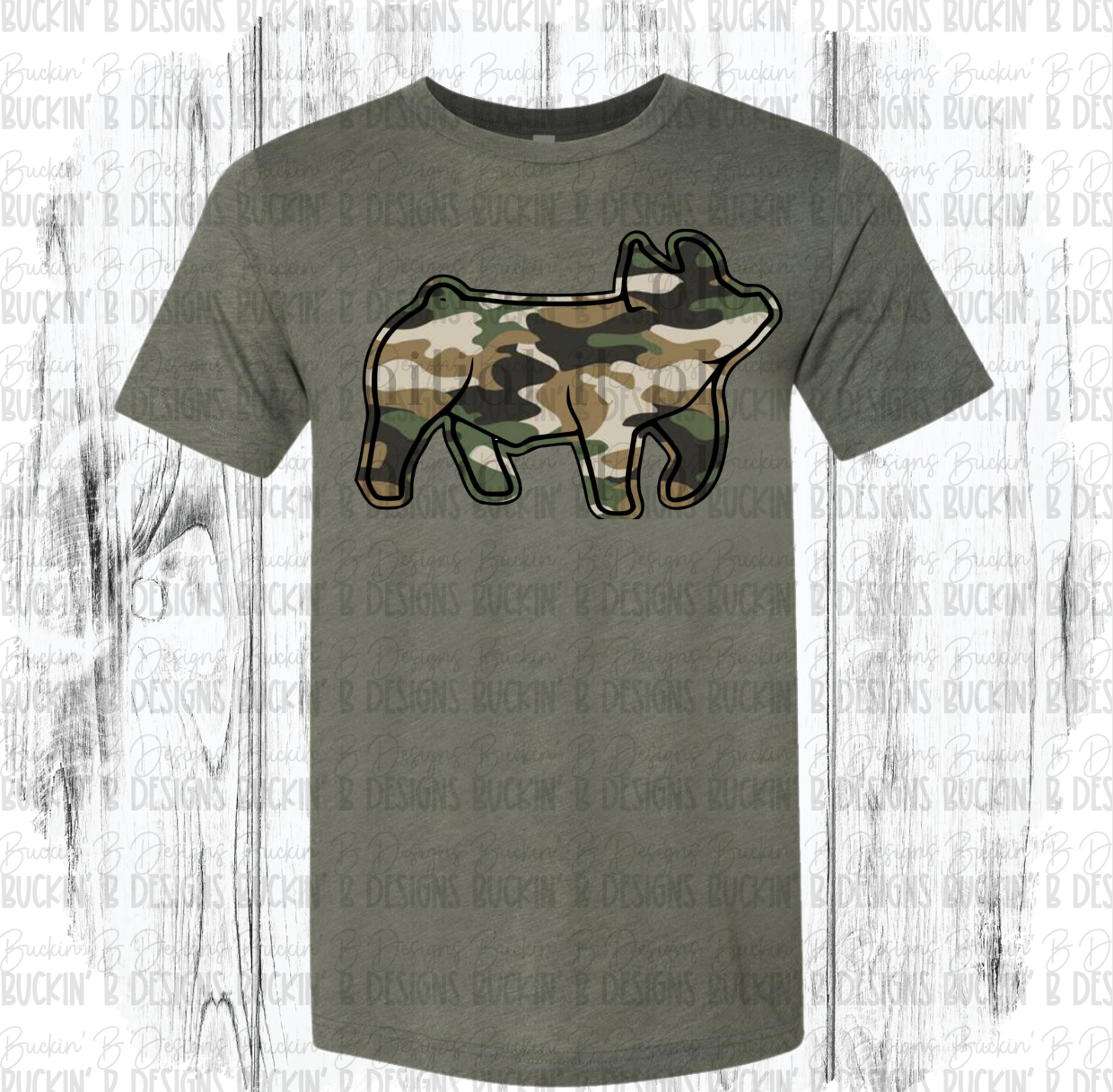 Camo Pig shirt