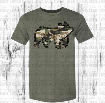 Camo Pig shirt