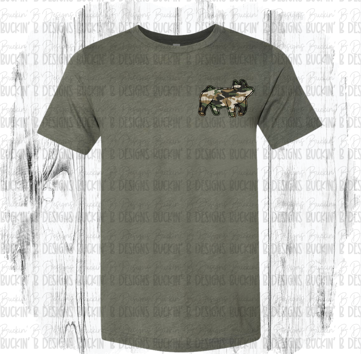 Camo Pig shirt