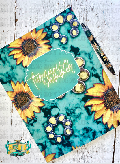 Turquoise Summer Notebook