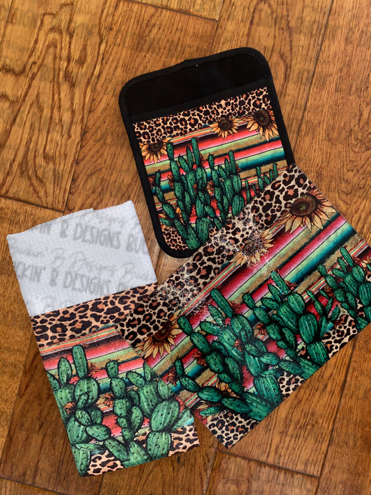 Cactus Serape Kitchen Bundle  11