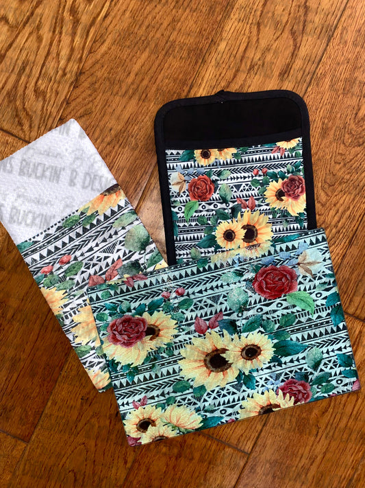 Aztec Sunflower Kitchen Bundle  11