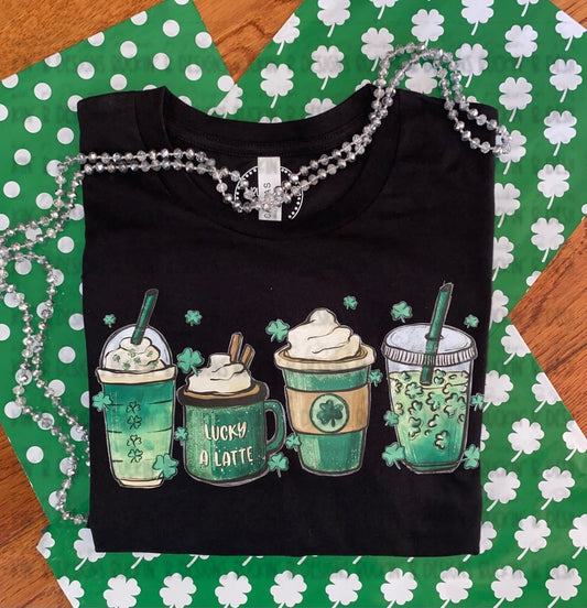 Shamrock Lattes Shirt sale